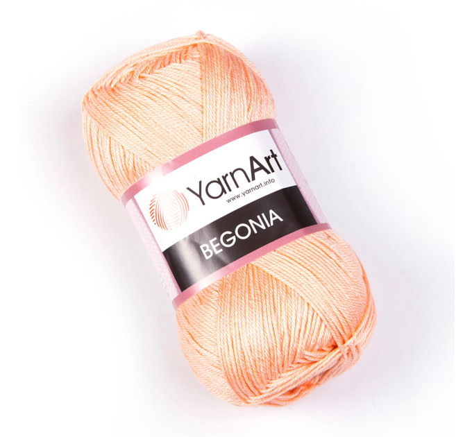 Пряжа YarnArt Begonia | ЯрнАрт Бегонія 6322 персик