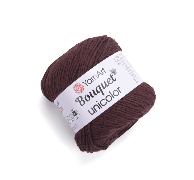 Пряжа YarnArt Bouquet Unicolor | ЯрнАрт Букет Уніколор 3209 коричневий