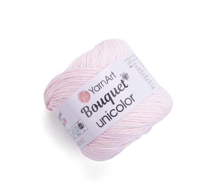 Пряжа YarnArt Bouquet Unicolor | ЯрнАрт Букет Уніколор 3210 рожевий