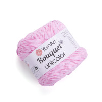 Пряжа YarnArt Bouquet Unicolor | ЯрнАрт Букет Уніколор 3211 дитячий рожевий