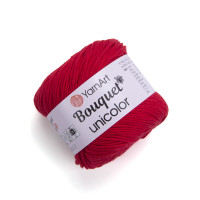 Пряжа YarnArt Bouquet Unicolor | ЯрнАрт Букет Уніколор 3217 червоний