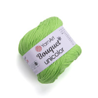 Пряжа YarnArt Bouquet Unicolor | ЯрнАрт Букет Уніколор 3219 салатовий