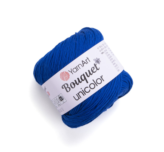 Пряжа YarnArt Bouquet Unicolor | ЯрнАрт Букет Уніколор 3222 ультрамарин