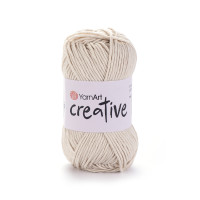 Пряжа YarnArt Creative | ЯрнАрт Креатив 223 крем Пряжа YarnArt Creative | ЯрнАрт Креатив 223 крем