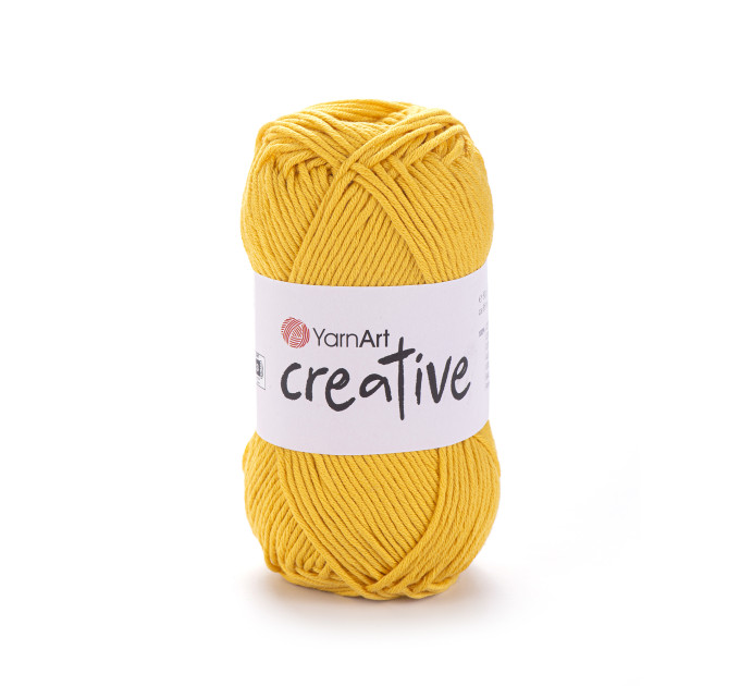 Пряжа YarnArt Creative | ЯрнАрт Креатив 228 жовтий