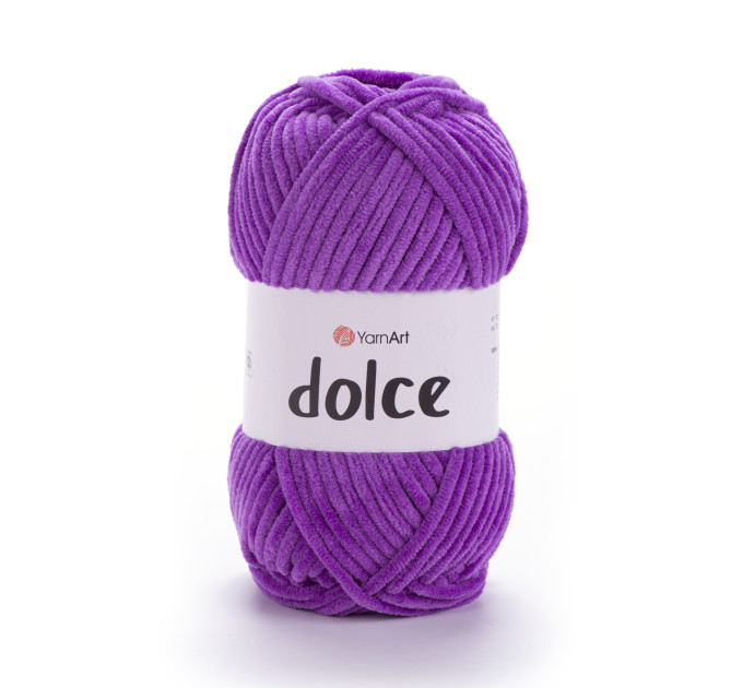 Пряжа велюрова YarnArt Dolce (ЯрнАрт Дольче) 788 бузковий