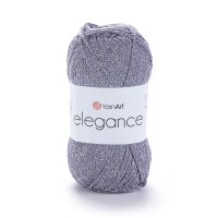 Пряжа YarnArt Elegance / ЯрнАрт Єлеганс 102 сірий