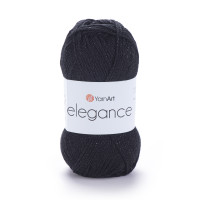 Пряжа YarnArt Elegance / ЯрнАрт Єлеганс 104 чорний