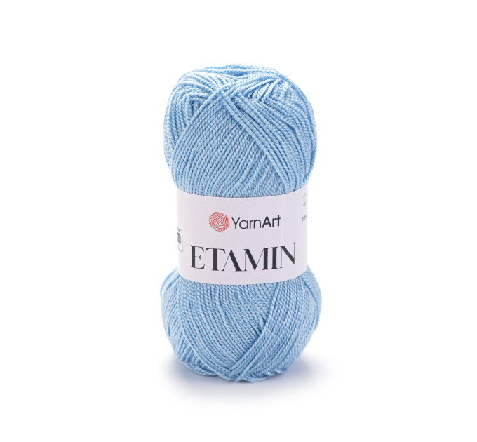 Пряжа YarnArt Etamin| ЯрнАрт Етамін 424 блакитний