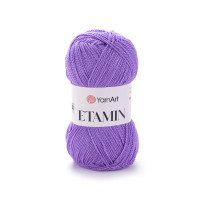 Пряжа YarnArt Etamin| ЯрнАрт Етамін 430 бузковий