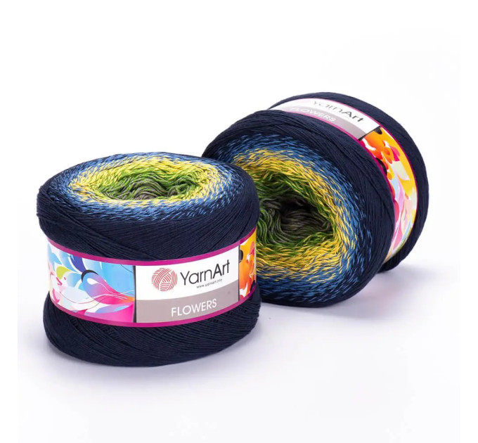 Пряжа YarnArt Flowers | ЯрнАрт Фловерс 250