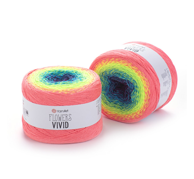 Пряжа YarnArt Flowers Vivid | ЯрнАрт Фловерс Вівід 505