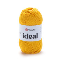 Пряжа YarnArt Ideal | ЯрнАрт Ідеал 228 жовтий Пряжа YarnArt Ideal | ЯрнАрт Ідеал 228 жовтий
