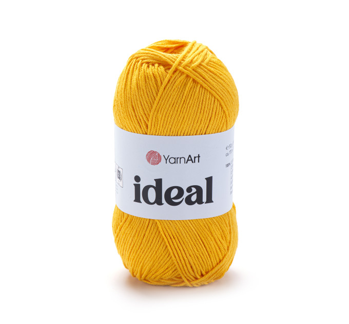 Пряжа YarnArt Ideal | ЯрнАрт Ідеал 228 жовтий