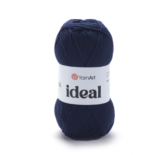 Пряжа YarnArt Ideal | ЯрнАрт Ідеал 241 синій