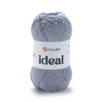 Пряжа YarnArt Ideal | ЯрнАрт Ідеал 244 сірий Пряжа YarnArt Ideal | ЯрнАрт Ідеал 244 сірий