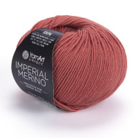 Пряжа YarnArt Imperial Merino | ЯрнАрт Імперіал Меріно 3314 теракот Пряжа YarnArt Imperial Merino | ЯрнАрт Імперіал Меріно 3314 теракот