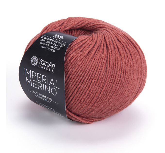 Пряжа YarnArt Imperial Merino | ЯрнАрт Імперіал Меріно 3314 теракот