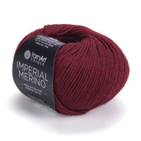 Пряжа YarnArt Imperial Merino | ЯрнАрт Імперіал Меріно 3344 темно-червоний Пряжа YarnArt Imperial Merino | ЯрнАрт Імперіал Меріно 3344 темно-червоний