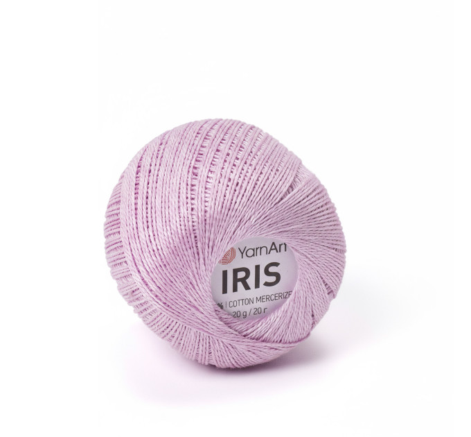 Пряжа YarnArt Iris | ЯрнАрт Ірис 917 бузковий