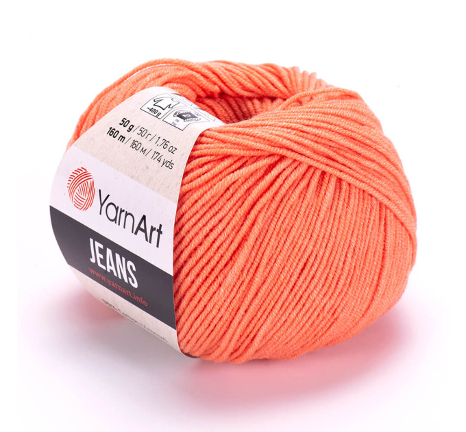 Пряжа YarnArt Jeans ЯрнАрт Джинс 23 корал