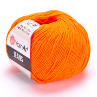 Пряжа YarnArt Jeans (ЯрнАрт Джинс) 77 оранж