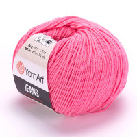 Пряжа YarnArt Jeans (ЯрнАрт Джинс) 78 рожевий