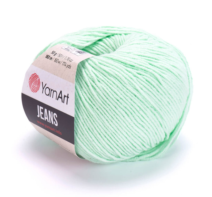 Пряжа YarnArt Jeans (ЯрнАрт Джинс) 79 м'ята 