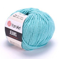 Пряжа YarnArt Jeans (ЯрнАрт Джинс) 81 лазурь