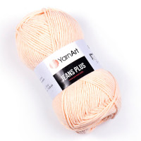 Пряжа YarnArt Jeans Plus | ЯрнАрт Джинс Плюс 73 персик