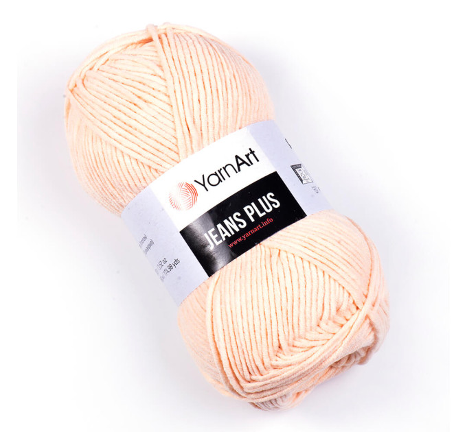 Пряжа YarnArt Jeans Plus | ЯрнАрт Джинс Плюс 73 персик