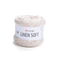 Пряжа YarnArt Linen Soft | ЯрнАрт Лінен Софт 7303 світло-бежевий