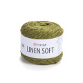 Пряжа YarnArt Linen Soft | ЯрнАрт Лінен Софт 7314 хакі