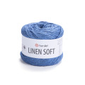 Пряжа YarnArt Linen Soft | ЯрнАрт Лінен Софт 7318 блакитний