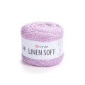 Пряжа YarnArt Linen Soft | ЯрнАрт Лінен Софт 7321 світло-рожевий