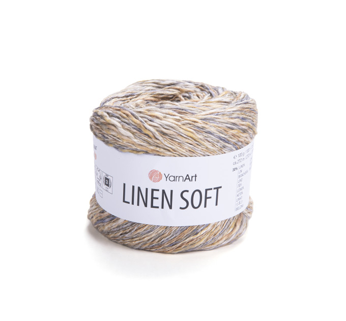 Пряжа YarnArt Linen Soft | ЯрнАрт Лінен Софт 7407