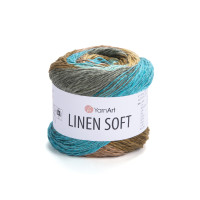 Пряжа YarnArt Linen Soft | ЯрнАрт Лінен Софт 7409