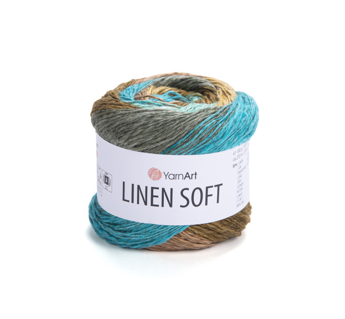 Пряжа YarnArt Linen Soft | ЯрнАрт Лінен Софт 7409