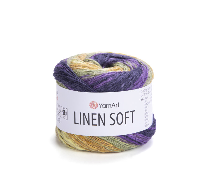 Пряжа YarnArt Linen Soft | ЯрнАрт Лінен Софт 7410