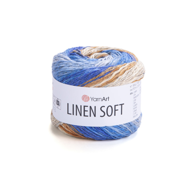 Пряжа YarnArt Linen Soft | ЯрнАрт Лінен Софт 7411