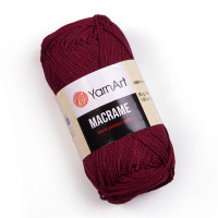 Пряжа YarnArt Macrame / ЯрнАрт Макраме 145 бордо