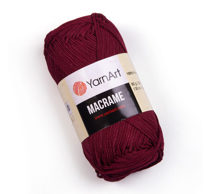 Пряжа YarnArt Macrame / ЯрнАрт Макраме 145 бордо