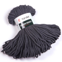 Пряжа YarnArt Macrame Braided / ЯрнАрт Макраме Брейдед 758 сірий