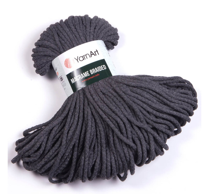 Пряжа YarnArt Macrame Braided / ЯрнАрт Макраме Брейдед 758 сірий