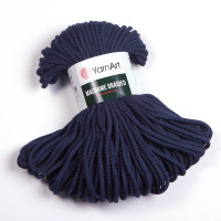 Пряжа YarnArt Macrame Braided / ЯрнАрт Макраме Брейдед 784 темний джинс