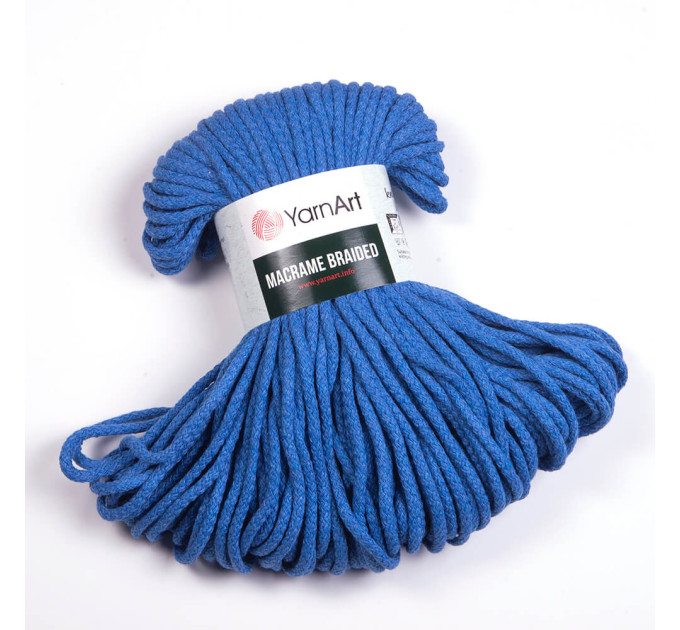 Пряжа YarnArt Macrame Braided / ЯрнАрт Макраме Брейдед 786 синій