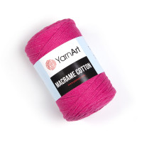 Пряжа YarnArt Macrame Cotton / ЯрнАрт Макраме Коттон 771 фуксія