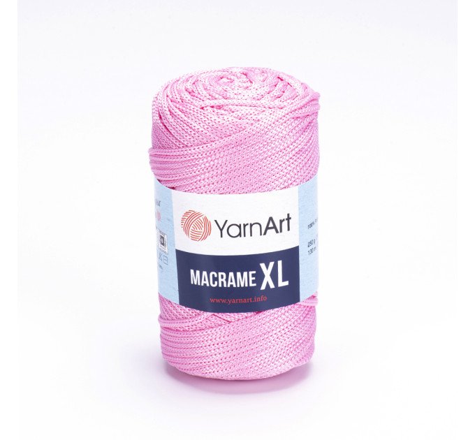 Пряжа YarnArt Macrame XL / ЯрнАрт Макраме ХЛ 147 рожевий