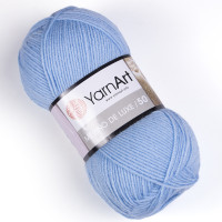 Пряжа YarnArt Merino De Luxe | ЯрнАрт Меріно Де Люкс 215 блакитний