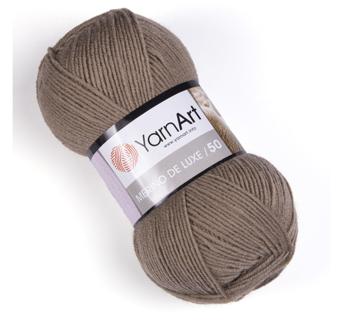 Пряжа YarnArt Merino De Luxe | ЯрнАрт Меріно Де Люкс 218 беж